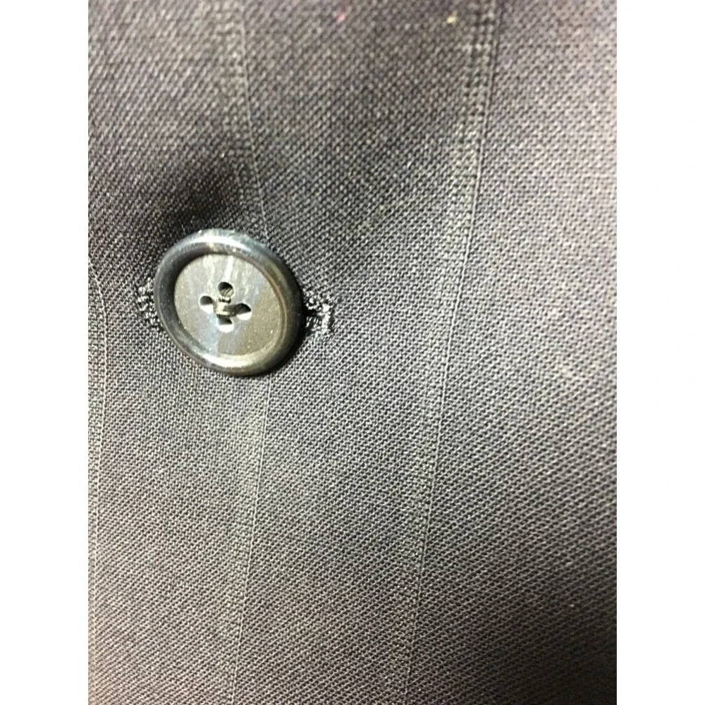 Exceptional HART SCHAFFNER & MARX Eagleson's Navy Blue Pinstripe Blazer Sz. 44xl